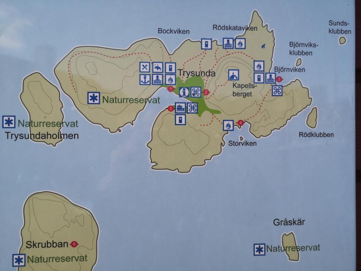 Trysunda Vandrarhem & Skaergardscafe Luaran gambar